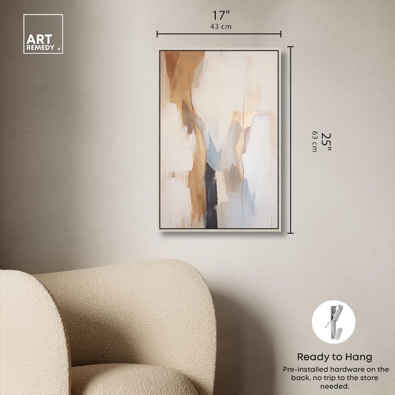 Sandstone Stillness II Canvas by Art Remedy