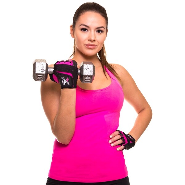 Shop Women Weight Lifting Gym Gloves Ladies Crossfit