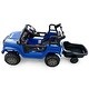 preview thumbnail 2 of 1, Gymax Kids Ride On UTV Car w/Detachable TrailerParent Remote Control Blue