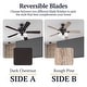preview thumbnail 5 of 13, 44" Prominence Home Miller Park Indoor Ceiling Fan, Espresso Bronze - 44
