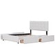 preview thumbnail 5 of 40, Queen Size Murphy Bed Wall Bed with Drawer and a set of Sockets & USB Ports, Pulley Structure Design for Kids Teens Adults