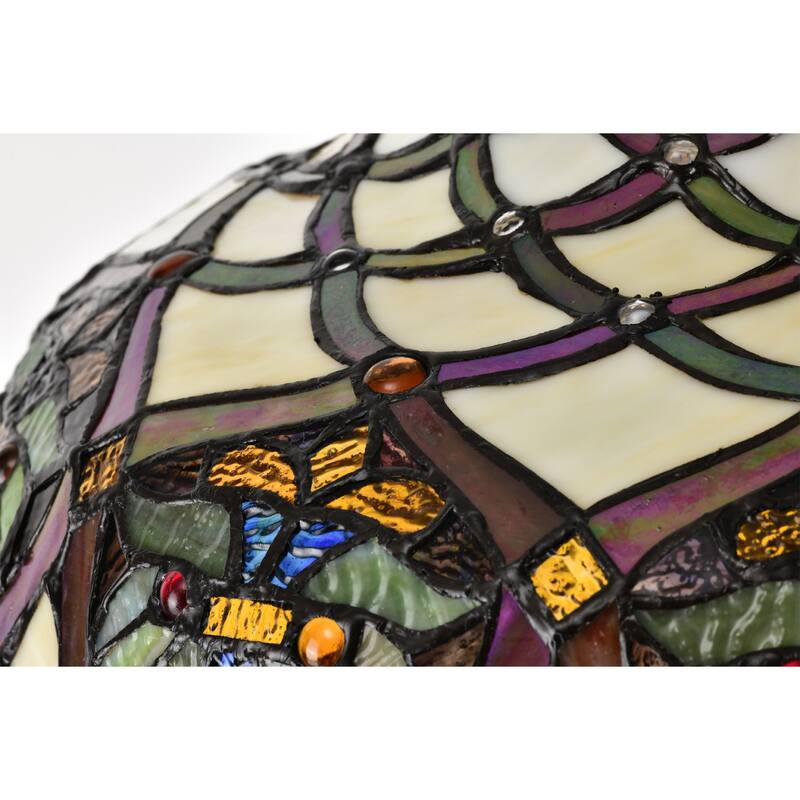 Tiffany-style Ariel Floor Lamp