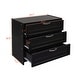preview thumbnail 12 of 58, Maximized Storage Space Low Loft Bed with Drawers, Shelves and Slide, Twin Size