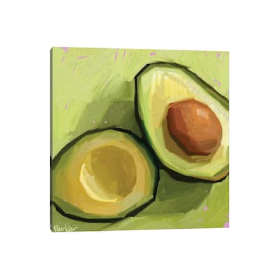 iCanvas "Just An Avocado" by Teddi Parker Canvas Print