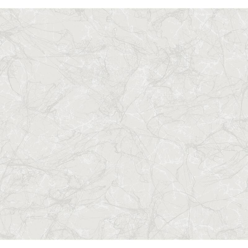 Seabrook Designs Paint Splatter Unpasted Wallpaper - 27 in. W x 27 ft. L - Pearl Glitter and Cream