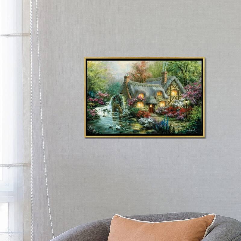 iCanvas "Country Retreat" by Nicky Boehme Framed Canvas Print