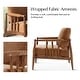 preview thumbnail 5 of 19, HULALA HOME Avidite Farmhouse Solid Wood Arm Chair with Full Assembly Set of 2