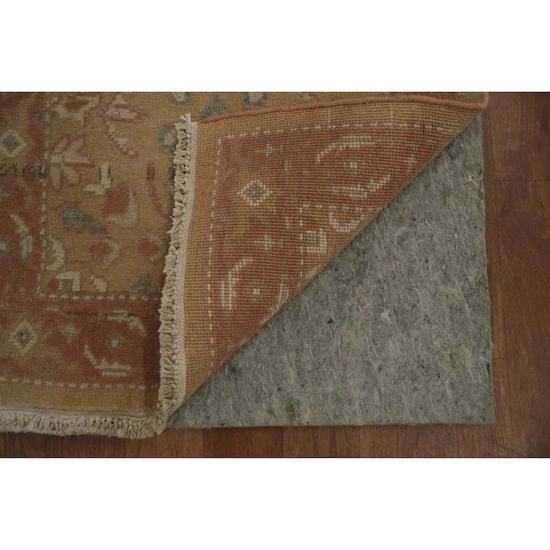 Hand Knotted Oriental 100% Wool Carpet Traditional All-Over Brown Ziegler Area Rug - 3' 10'' X 2' 0''