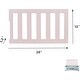 preview thumbnail 3 of 2, Dream On Me Universal Convertible Crib Toddler Guard Rail