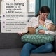 preview thumbnail 9 of 13, Boppy New Nursing Pillow, Clay & Gold Suns
