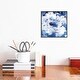 preview thumbnail 5 of 16, iCanvas "Little Blue II" by Eva Watts Framed Canvas Print