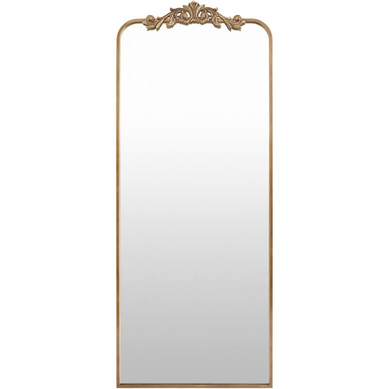 Livabliss Aarlen Traditional Full Length Mirror - 70"H x 28"W x 2"D - Gold