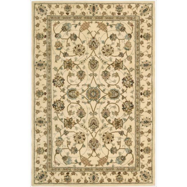 Nourison Hand-tufted Floral Scroll Traditional Persian Area Rug