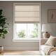 preview thumbnail 1 of 12, Madison Park Galen Matte Cordless Roman Blind Galen Matte fabric - 27" x 64" 27" x 64" - Matte Ivory