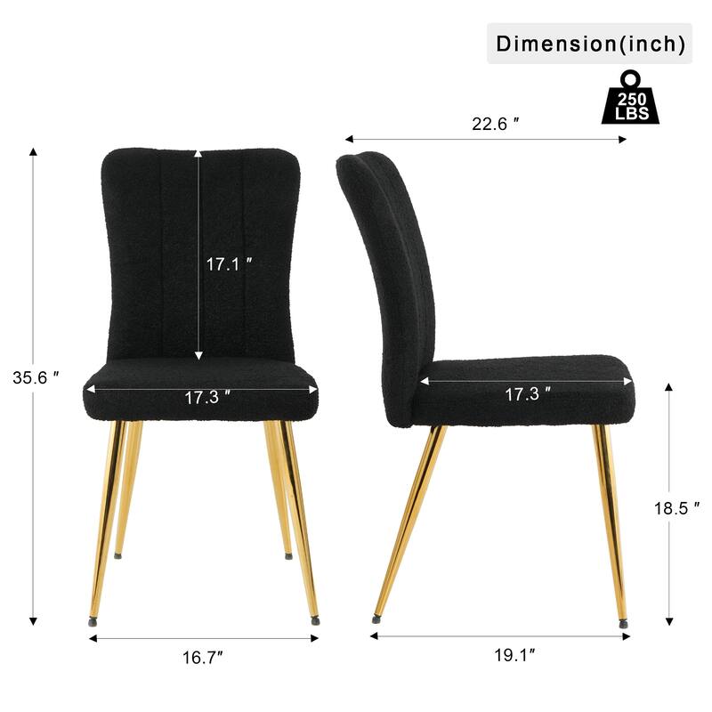 Upholstered Dining Chair Set of 4