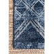 preview thumbnail 8 of 20, Nuloom Transitional Saha Tribal Geo Striped Area Rug