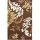 preview thumbnail 7 of 20, SAFAVIEH Handmade Soho Jeannick N.Z. Wool Rug 3'6" x 5'6" - Brown/Multi - Rectangle