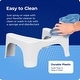 preview thumbnail 7 of 6, Squatty Potty Simple Curve Toilet Stool - White