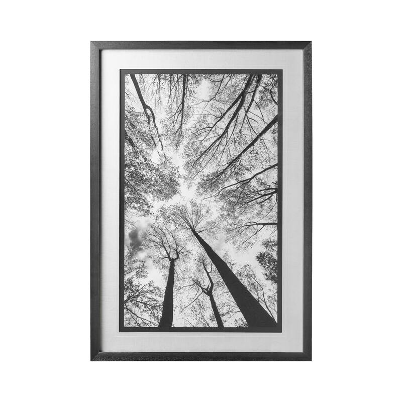 Looking Up I BW Framed Art Print