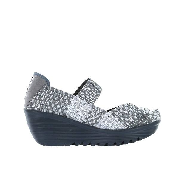 Shop Bernie Mev Womens Lulia Fabric Closed Toe Casual Platform