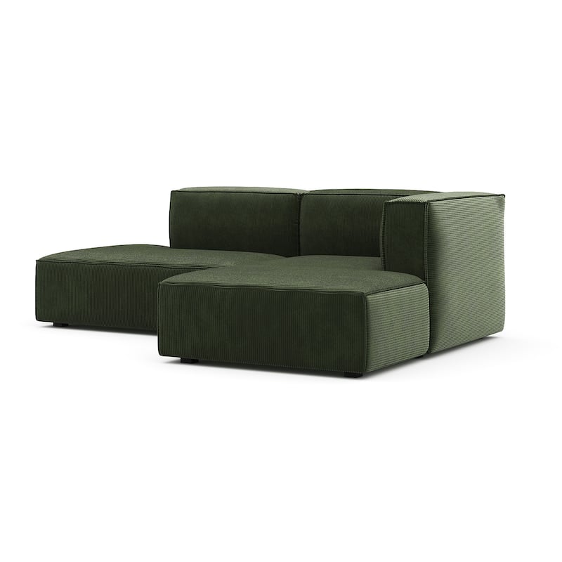 Rye Studio Deep Seat Modular Small Chaise Sectional, 2 Piece