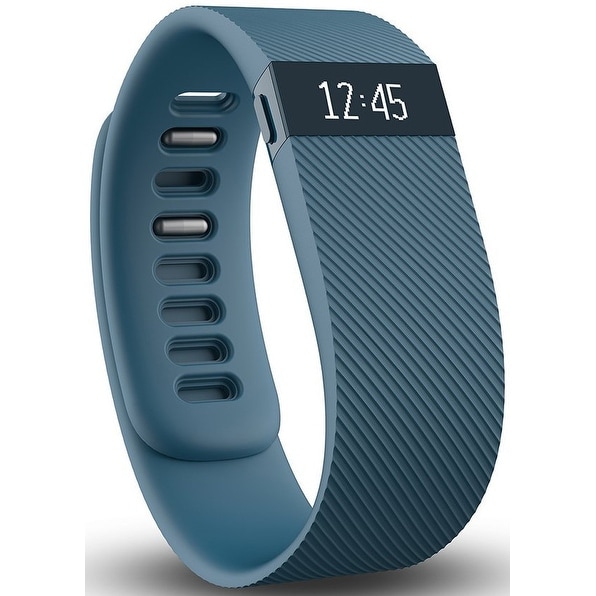 Fitbit - Charge Wireless Activity Tracker (Small) - Slate
