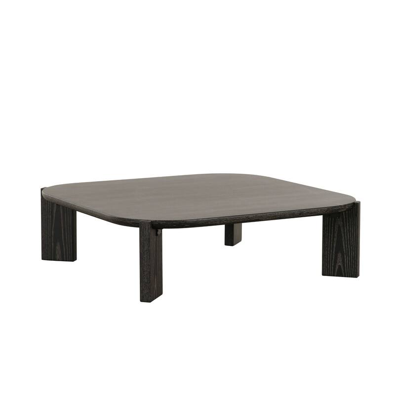 Modrest Noah Modern Dark Brown Square Coffee Table