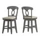preview thumbnail 51 of 79, Eleanor Napoleon Back Wood Swivel Chair by iNSPIRE Q Classic