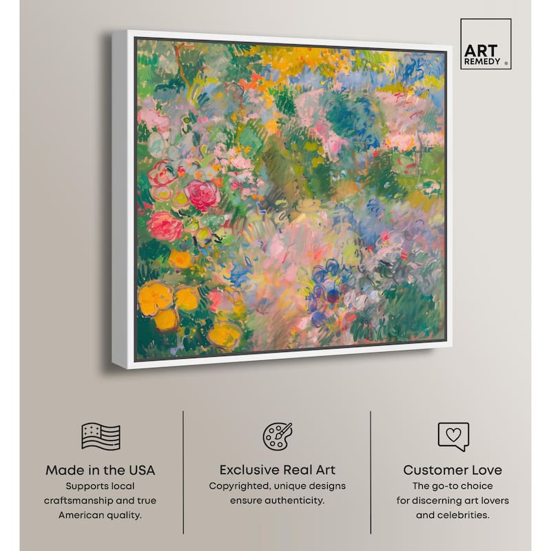 Hues of Happiness I Canvas by Art Remedy
