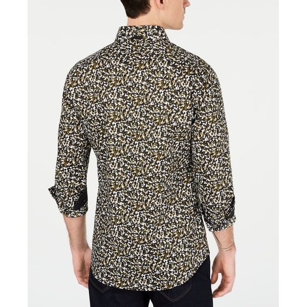 michael kors shirts mens olive