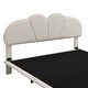 preview thumbnail 19 of 28, Full/Queen Size Upholstery LED Floating Bed with Headboard and Support Legs