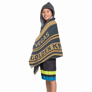 NHL Golden Knights Juvy Hooded Towel - 21x51