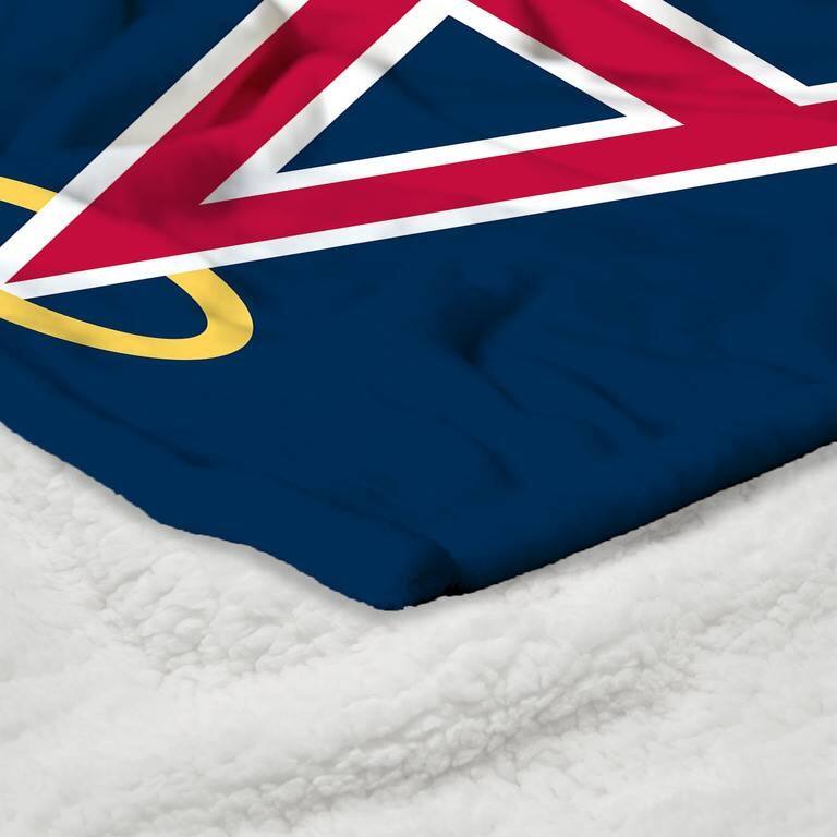 MLB CC Throwback Silk Touch Sherpa Throw Blanket
