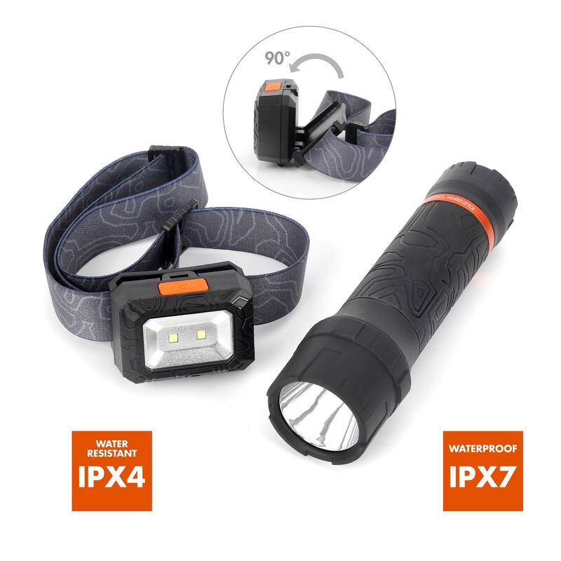 Bandeau LED De 300 Lumens, Couleur Noire - Parfait Pour Le Running, La Randonnée Ou Le Bricolage, Marque Stilker