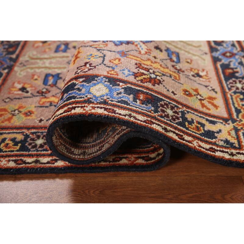 Oushak Accent Rug Hand-Knotted Wool Carpet - 2'10"x 4'11"