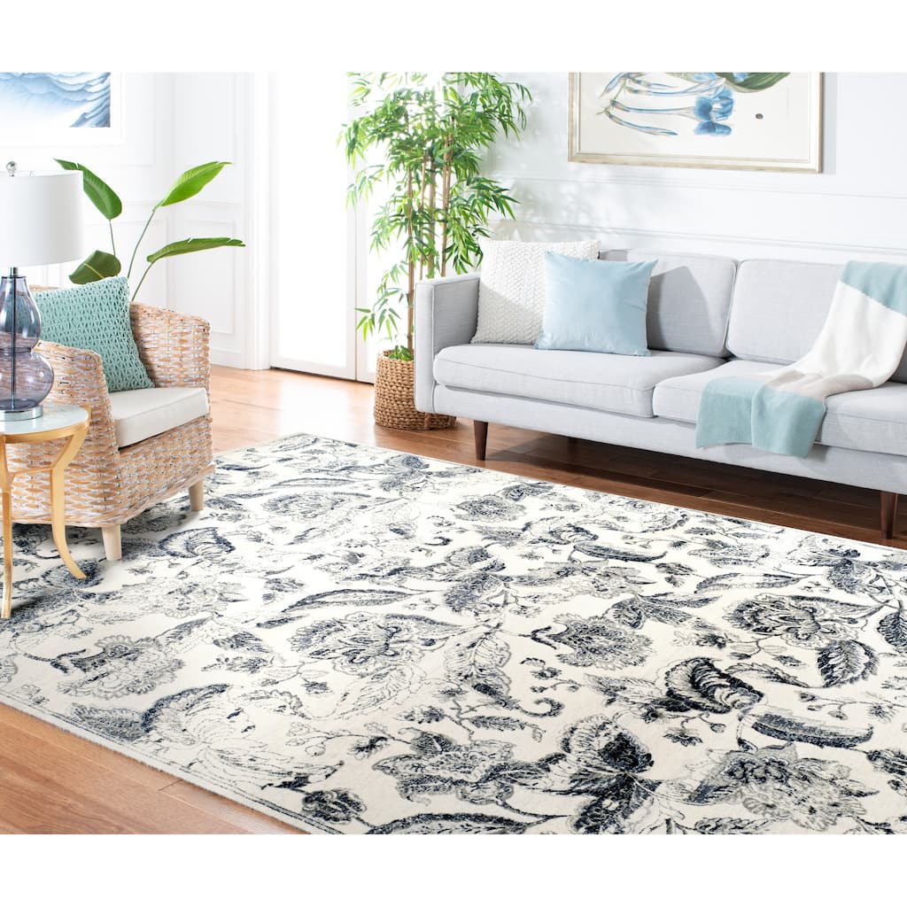 SAFAVIEH Carnegie Maaja Modern Distressed Oriental Rug