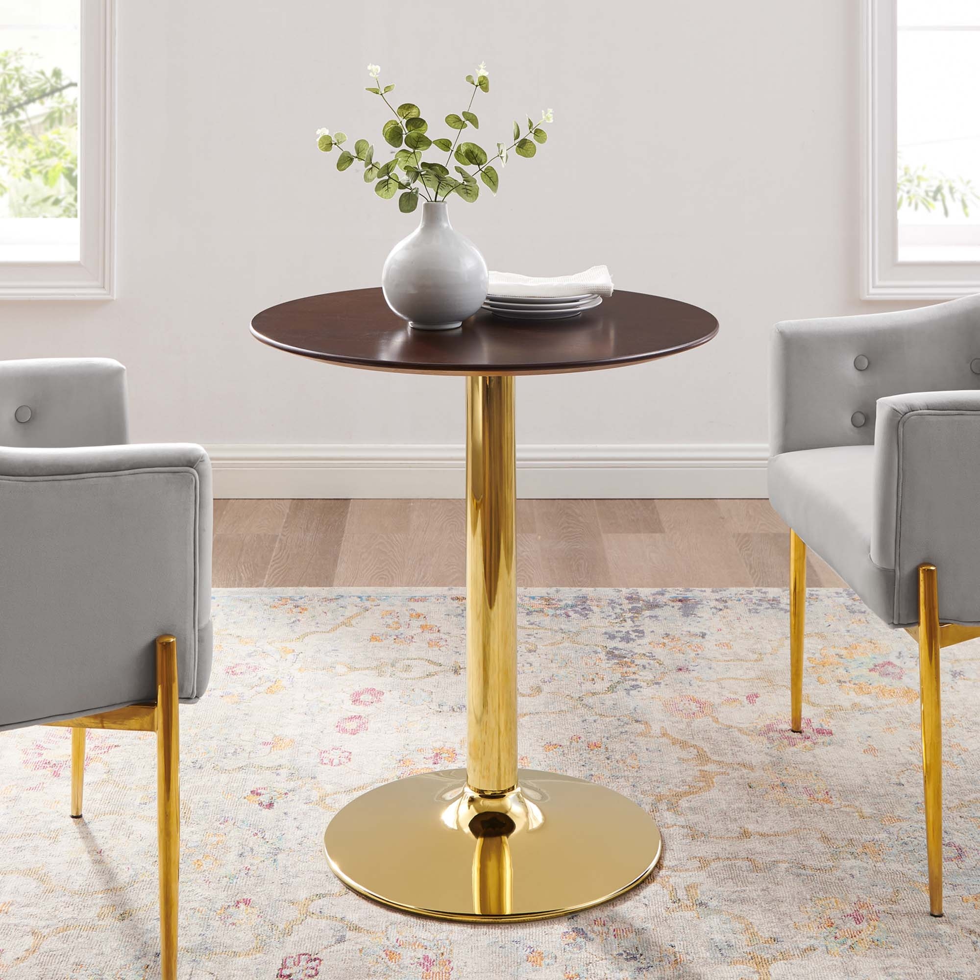 Gold bistro online table