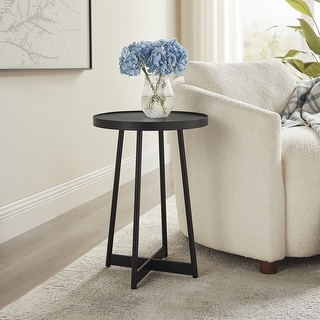 Rosman Modern Round Accent Table