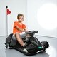 preview thumbnail 2 of 25, 12V Electric Drift Go Kart for Kids with 2 Speeds, Music, Lights & Slow Start, 5 MPH Ride-On Car Toy for Ages 8-12