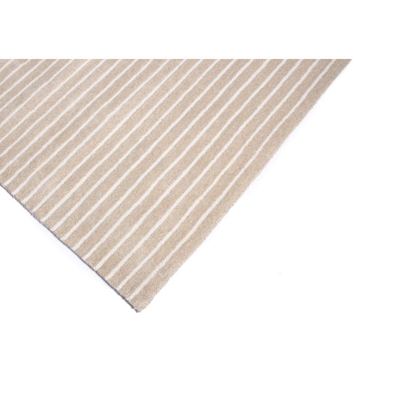 Bashian Brentwood Beige Contemporary Area Rug