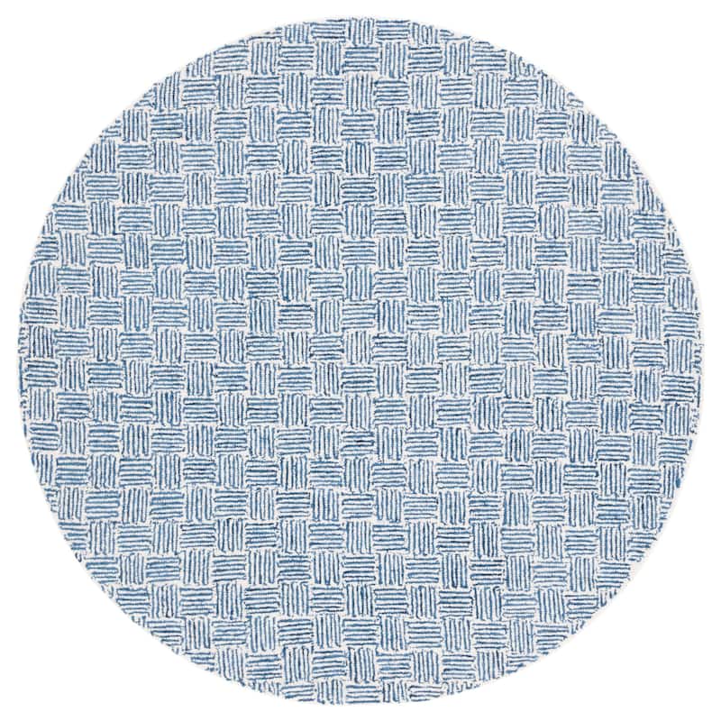 SAFAVIEH Handmade Micro-Loop Courteney Transitional Wool Rug
