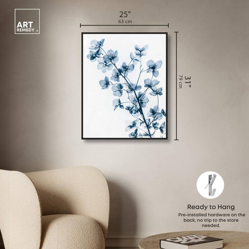 Translucent Petals II Canvas by Art Remedy