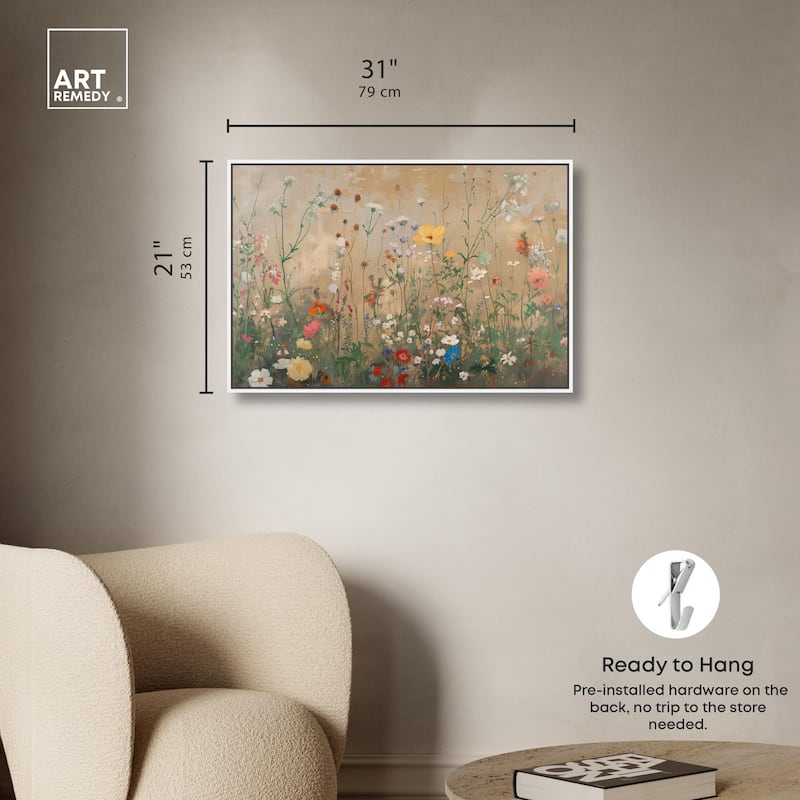 In the Golden Bloom Canvas by Art Remedy