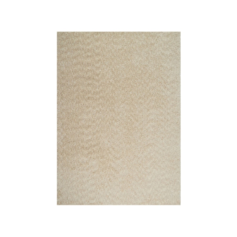 Lisbon Collection Hand Woven Mixed Color Thick Area Rug - Beige - 8' x 10'
