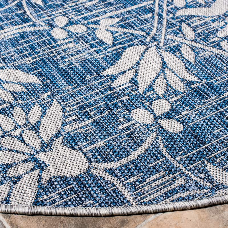 SAFAVIEH Courtyard Rilka Indoor/ Outdoor Waterproof Patio Backyard Rug