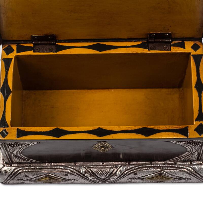 Novica Handmade Royal Jewels Wood Jewelry Box