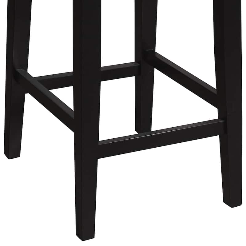 Hillsdale Furniture Maydena Black Wood Stool