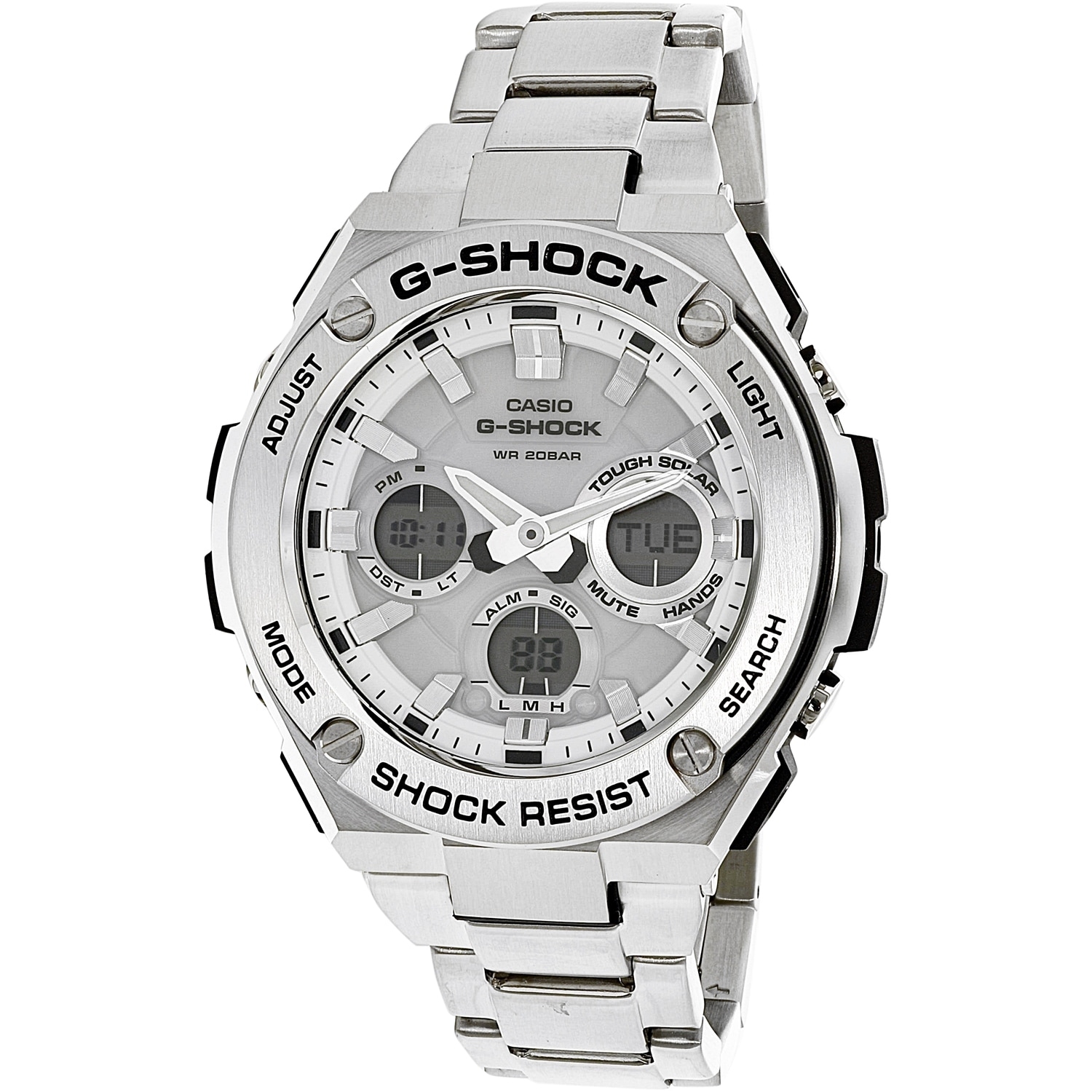 g shock casio st steel