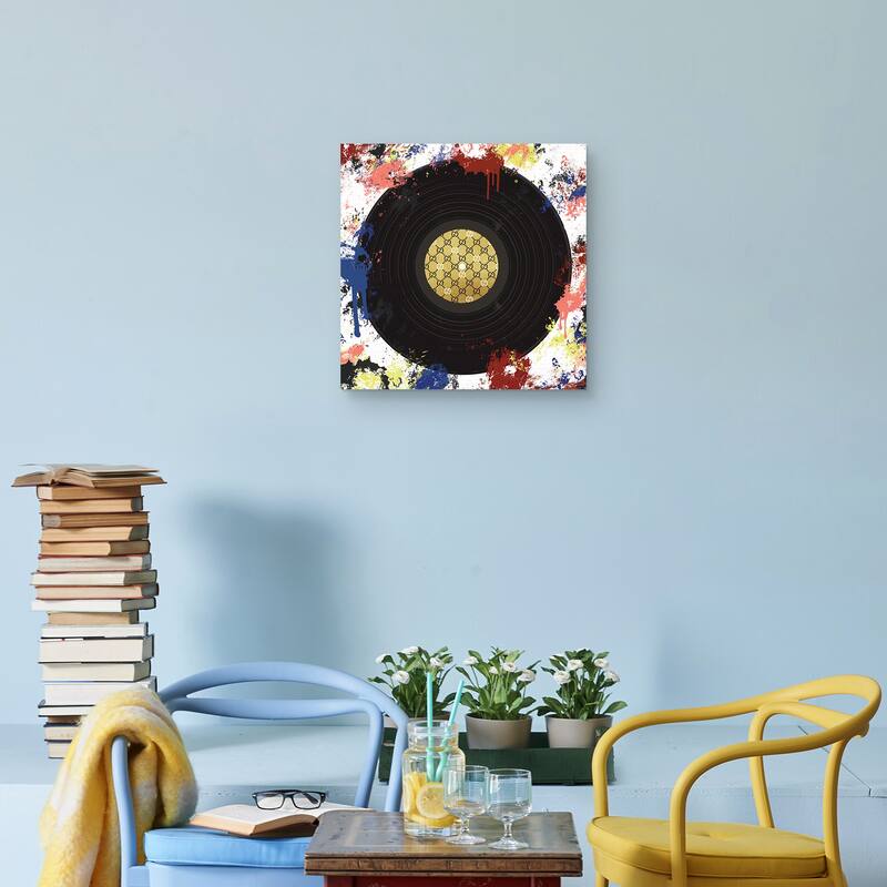 Designer Vinyl II by Design Lab Canvas Art Print