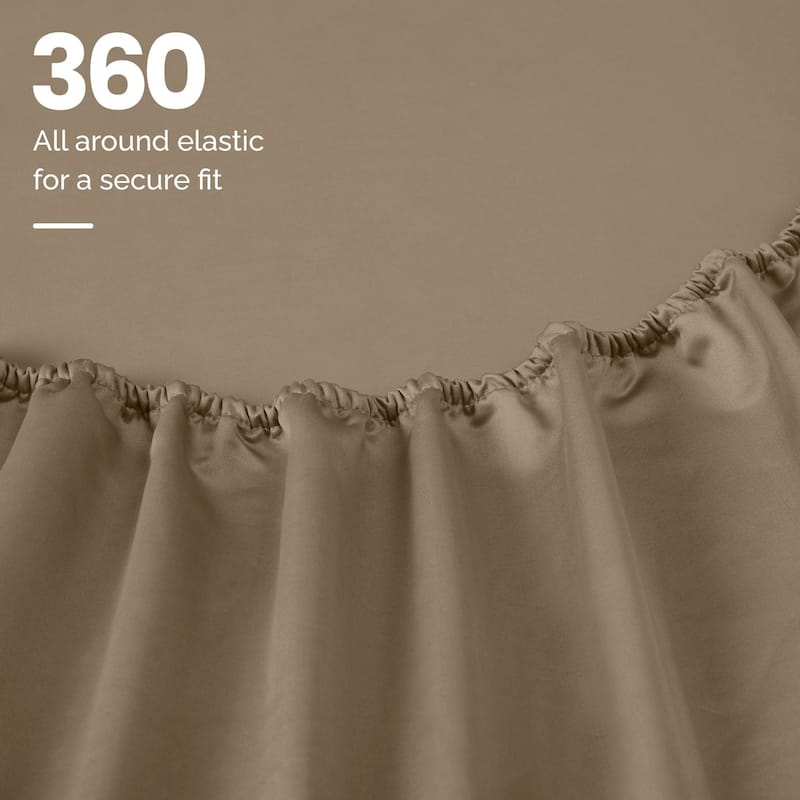 Blue Nile Mills 1200 Thread Count Egyptian Cotton Deep Pocket Sheet Set